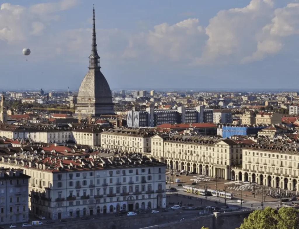 Torino walking tour morning